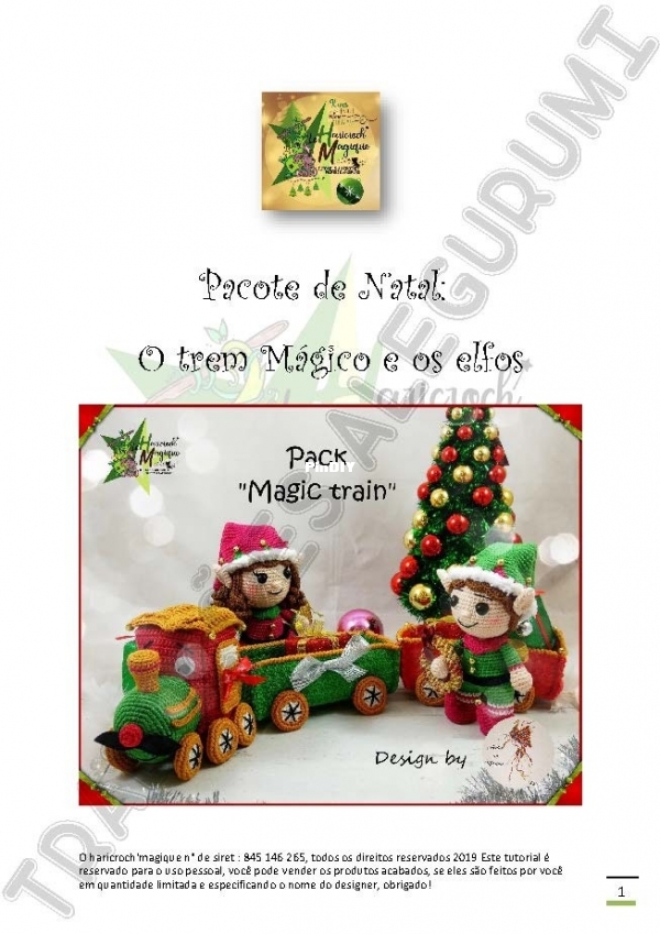 Le Haricroch Magique - Christmas train the magic train - elves Zelie and Séraph.jpg