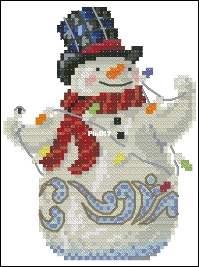 Mill Hill JS20-1611 Jim Shore - Snowman with Lightsa.jpg