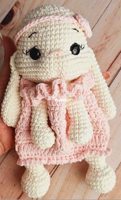 De Ensueños crochet - Celeste Bitiol - Manta de apego de Copito y Nube - Spanish