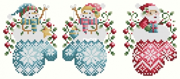 Snowman and Santa Mittel repaint.jpg