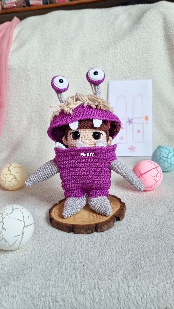 Amigurumi Manaus - Danea Dorneles - Especial Hallowen - Boo - Portuguese