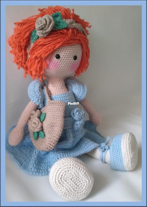 Crochetconlajose - Maria Jose Vega Haristoy - Doll Antonia - Spanish