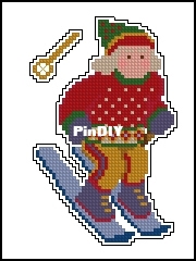 Heirloom Santas Skiing Santa Bucilla.jpg