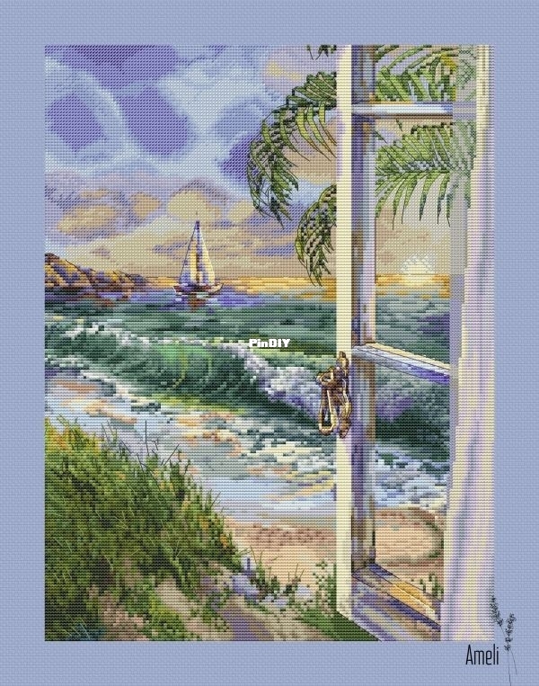 Ameli Stitch - Sea breeze by Anna Smith orig.jpg