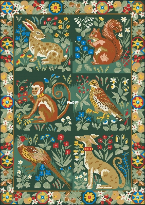 Ehrman-Needlepoint - Candace Bahouth - Hunting Rug .jpg