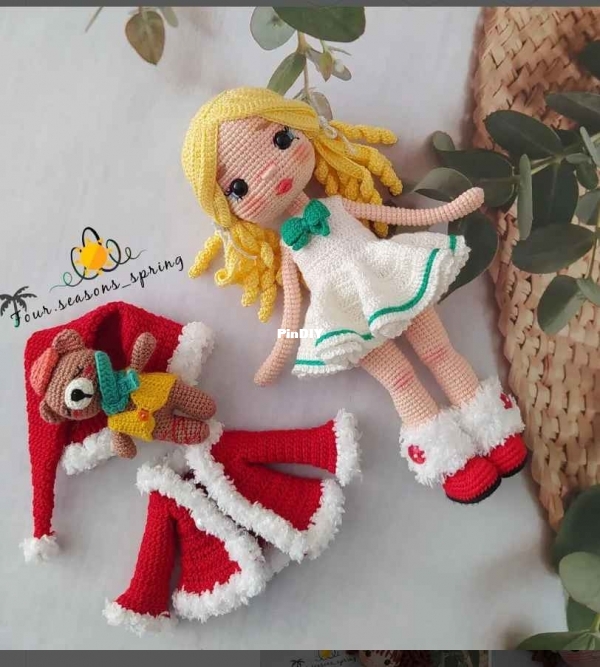 Four seasons spring - Fatma Sönmez - Özge Bebek - Ozge Christmas Doll - D.T.G