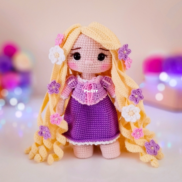 Kalu Crochet - Andry Pinzon -  Rapunzel - Spanish