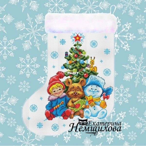 New Year&#039;s sock 6.jpg