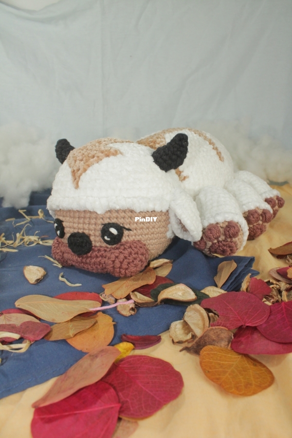 Amigurumi Manaus - Danea Dorneles - Appa,o Bisão voador - Portuguese