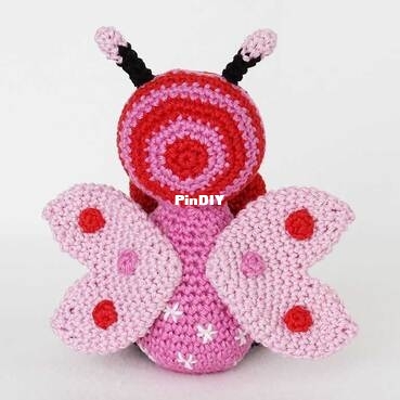 Love Bug with Heart - Back