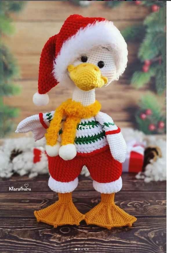 Klaraguru - Klara Gurziy - Гусь Ганс (Гуржий) - Goose Hans 35см - Russian