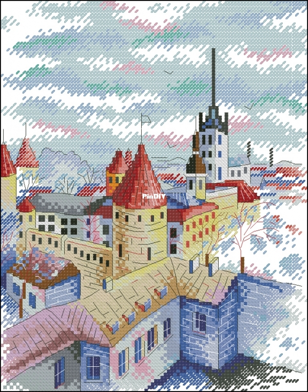 M.P. Studia M-524 Towers of Tallinn.jpg