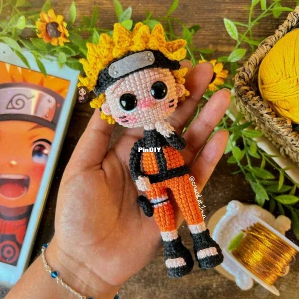 Crochetina - Paulina Cáceres - Naruto - Spanish