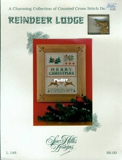 Sue Hillis Designs L148 Reindeer Lodge.jpg