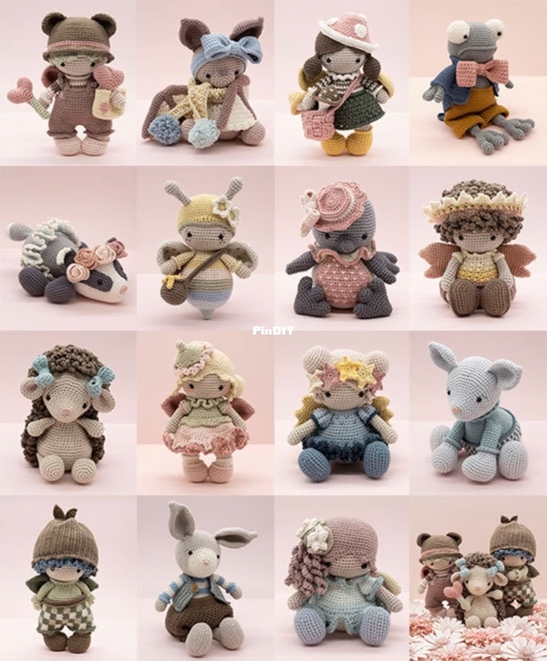 Enchanted Woodland Amigurumi - Crochet 15 Forest Fairies and Friends - Erinna Le.jpg
