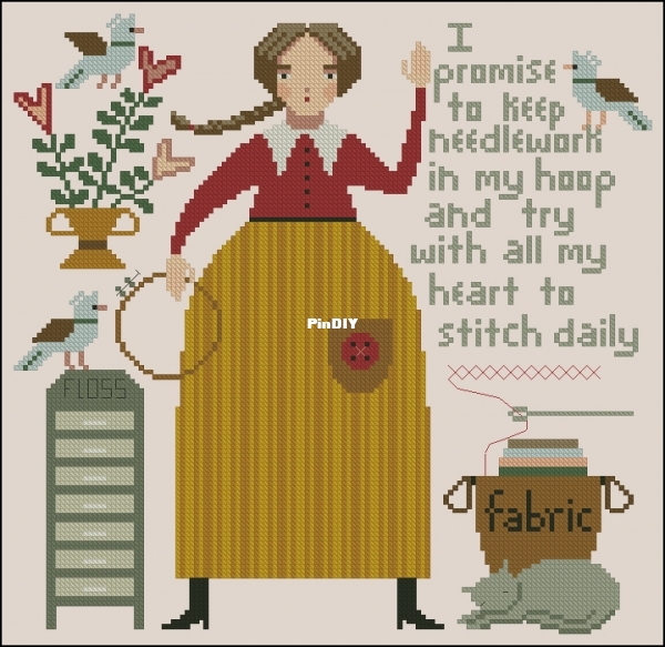 TERESA KOGUT-Needlewoker&#039;s Oath...jpg