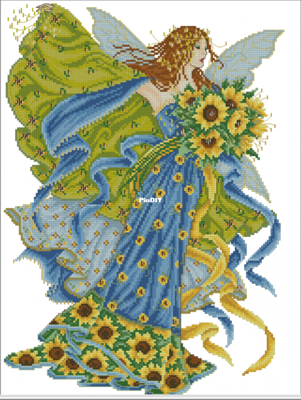 JE312 Sunflower Fairy (Joan Elliott).png
