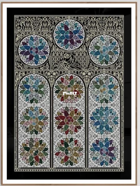 goth stained glass