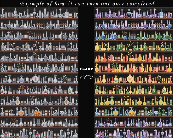 Magic Potions Bottles