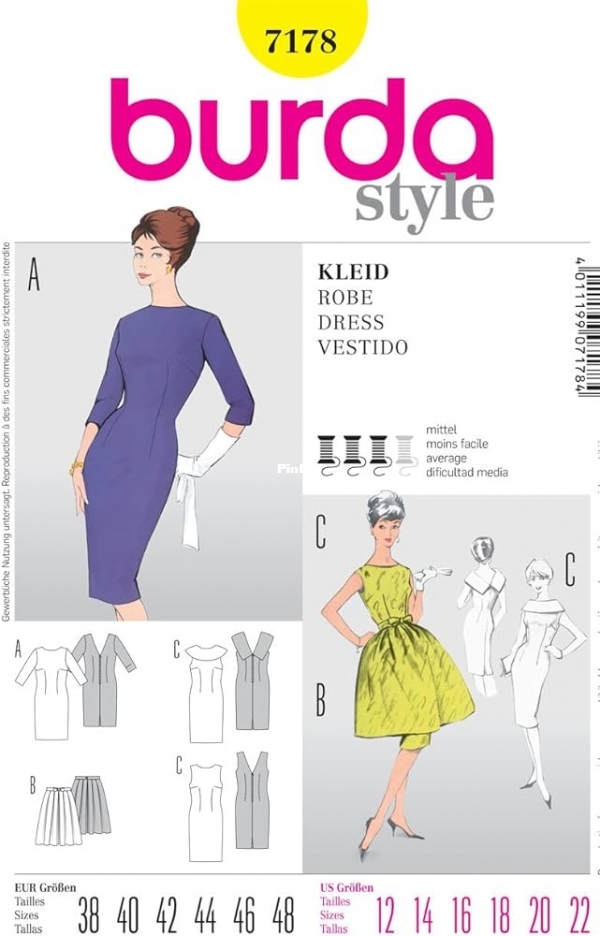 Burda 7178 front