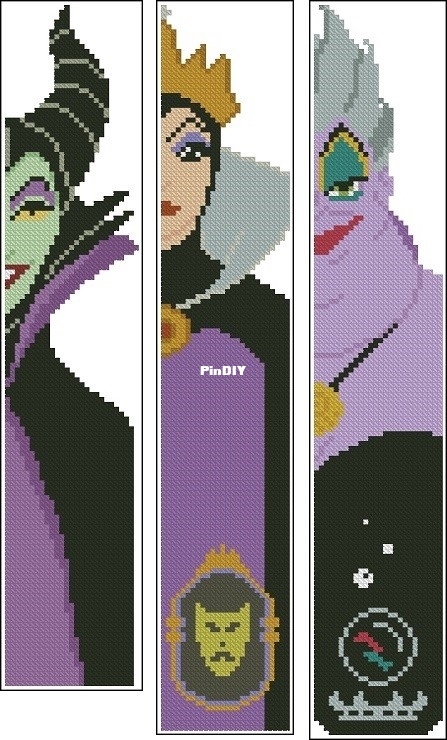 Disney Villians Bookmarks XSD.jpg