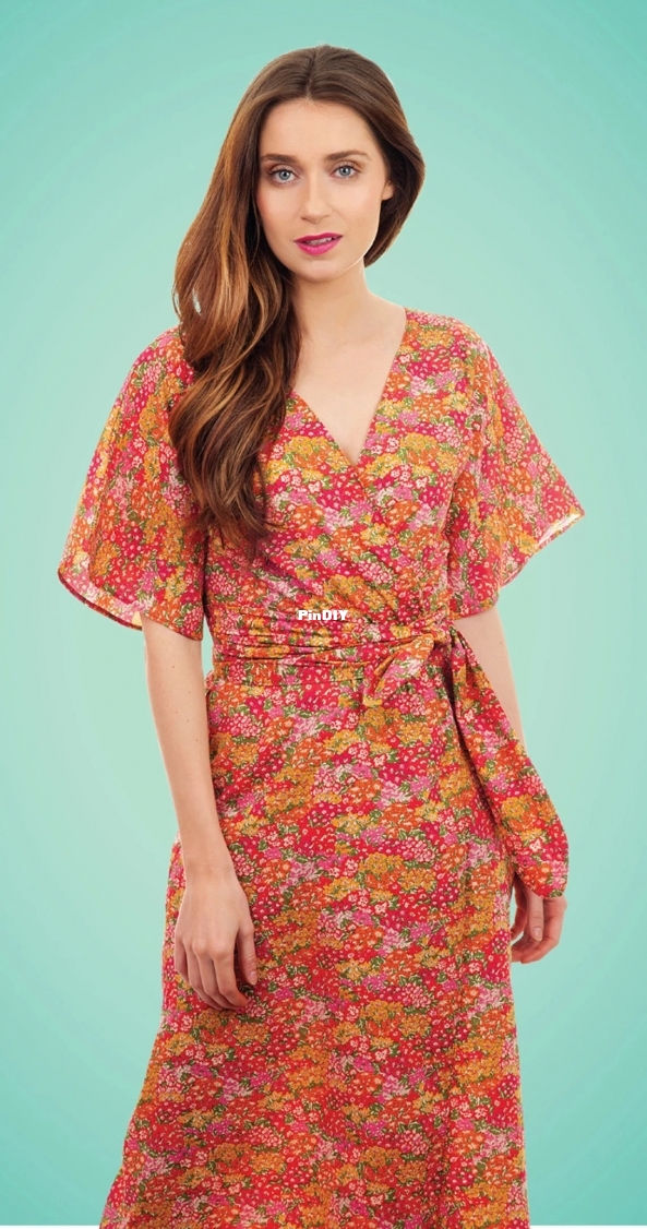 Kimono dress Simple sew2