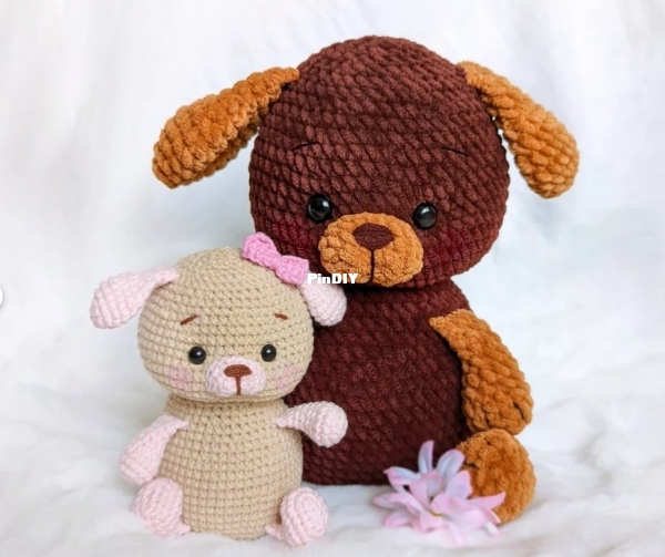 Marizza Toys - Lucy Marizza - basil the plush dog