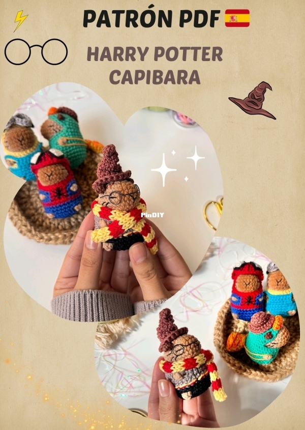 disfraz harry potter capibara