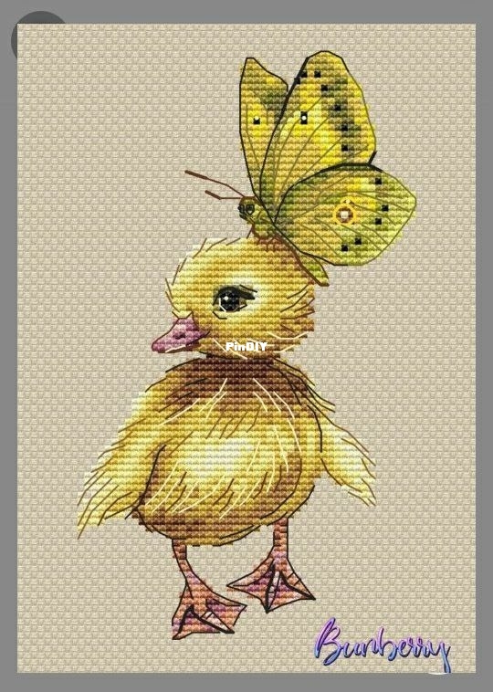 Duckling and butterfly.jpg