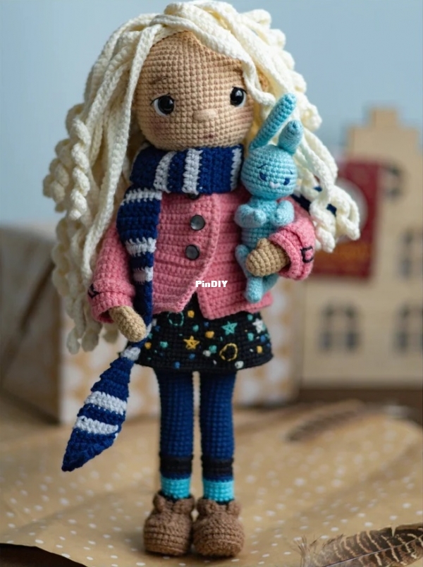 Dreamer Luna Lovegood Doll Three Friends Patterns Fox and Dog Patterns Olga Krylova.jpg