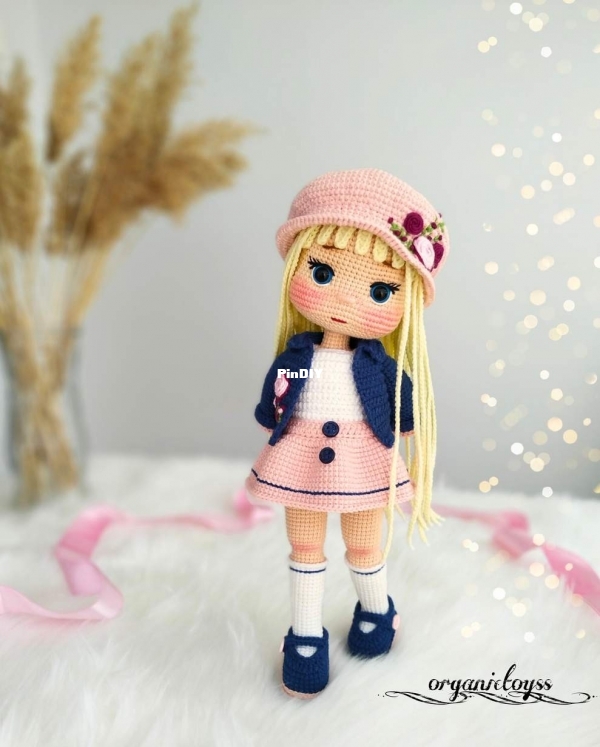 Organic Toys - Gözde -Eftelya  Doll 35cm - English