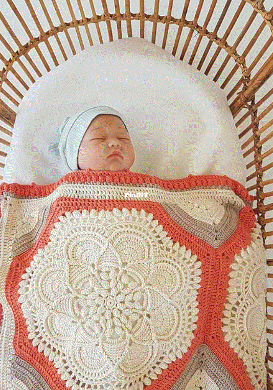 Delilah Blanket -Periwinkle crochet.GIF
