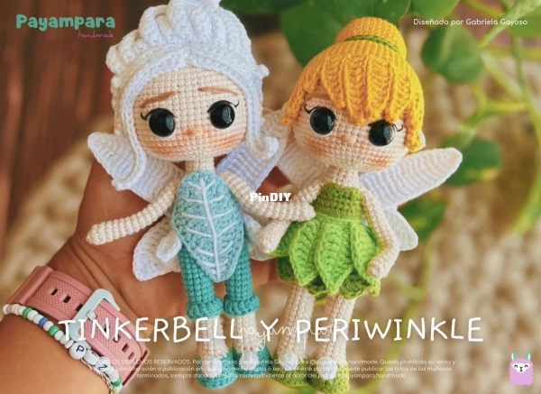 Payampara Handmade - Gabriela Gayoso - Tinkerbell y Periwinkle - Spanish