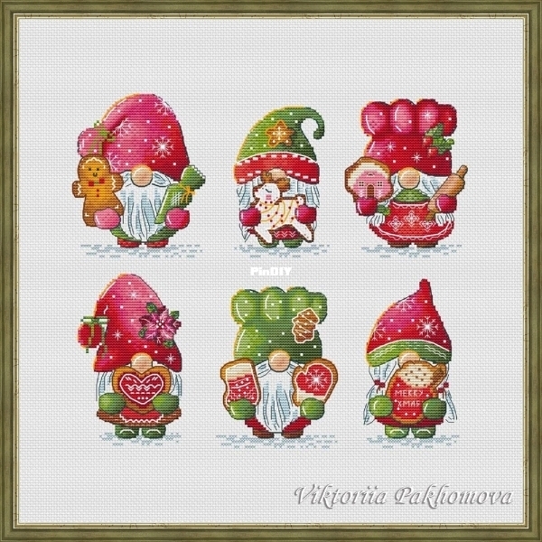Christmas gnomes by Victoria Pakhomova orig.jpg