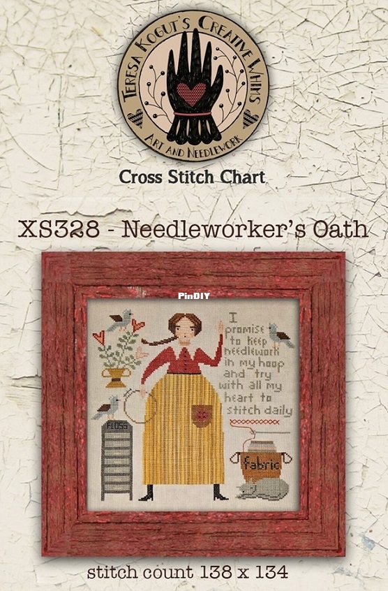 Teresa Kogut XS328 Needleworker&#039;s Oath.jpg