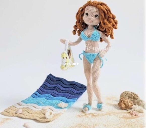 Barbi Beach Horgolada ENGLISH