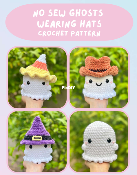 Ghosts Wearing Hats no sew 3-in-1.png