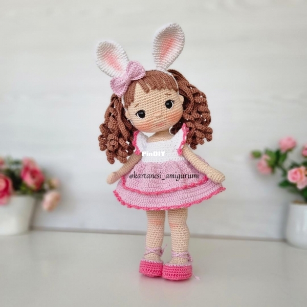 Kartanesi Amigurumi - Çiğdem Erdoğan - Doll Angel 27 cm - English