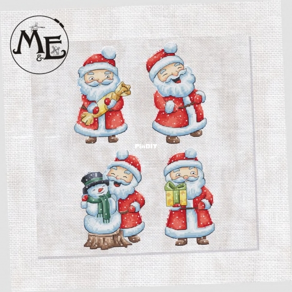 Santa Ornaments Ornament Part 4 Eva Stitch &amp; Morra Marran.jpg