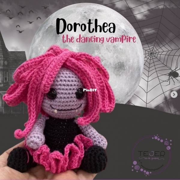 Tejeresdeguapas - Laura Alonso - Dorothea The Dancing Vampire.jpg