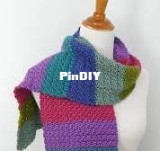 fiberfluxblog.com - Jennifer Dickerson - Monet’s Garden Scarf