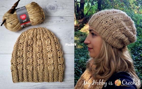 My Hobby is Crochet - Wheat Hat