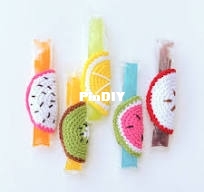 Blackstone Designs - How to Crochet Fruit Slice Popsicle Holders 