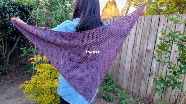 Amber Bliss - The All Strung Together Shawl