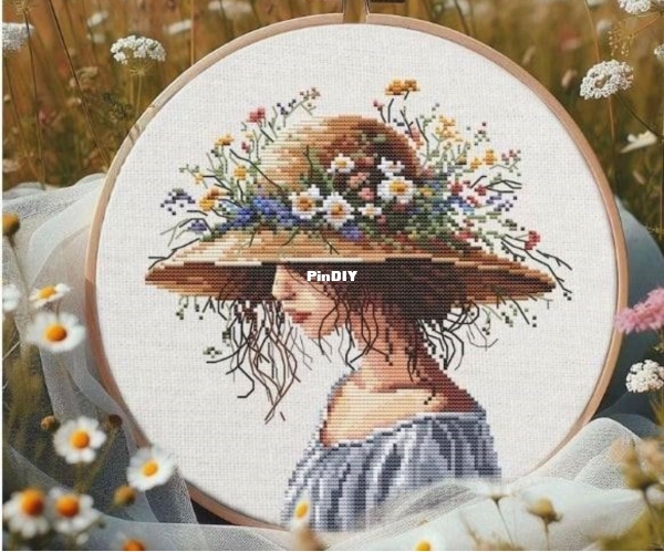 Girl In A Wildflower Hat.jpg