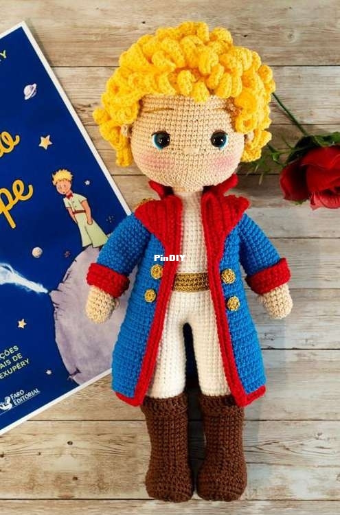 Meu Atelie Croche - Priscila de Oliveira - Pequeno Principe - Little Prince  - Portuguese