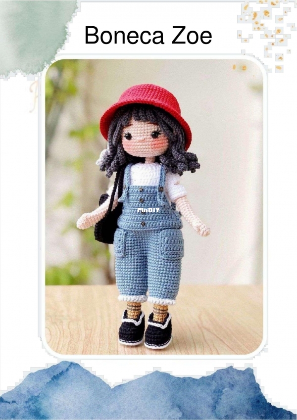 Moonlight Crochet - MoonlightCrochet89 - Nguyet Vu Thi Nguyệt Vũ Thị - Zoey Doll 26 cm - Boneca Z ...