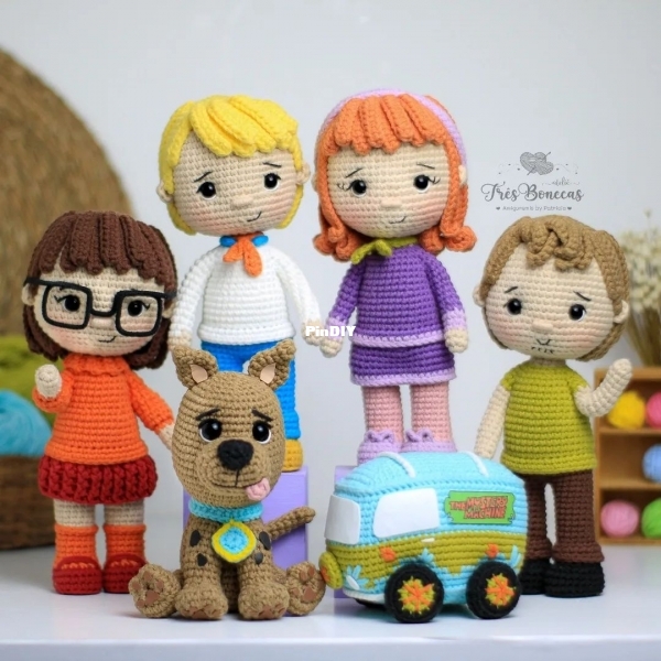 Ateliê Três Bonecas - Patricia Esteves - E-book Scooby-Doo - Portuguese