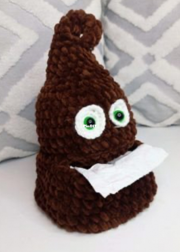 Poo Tissue Box