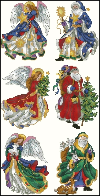8568 Santas &amp; Angels Ornaments.jpg